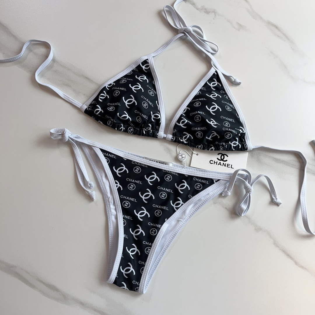 Chanel Women's Fashion Bikini Swimsuit Suit C65240