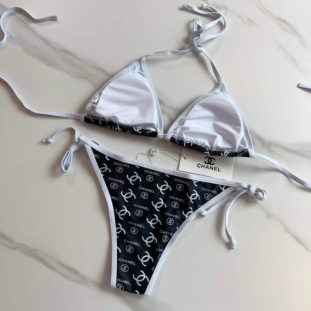 Chanel Women's Fashion Bikini Swimsuit Suit C65240