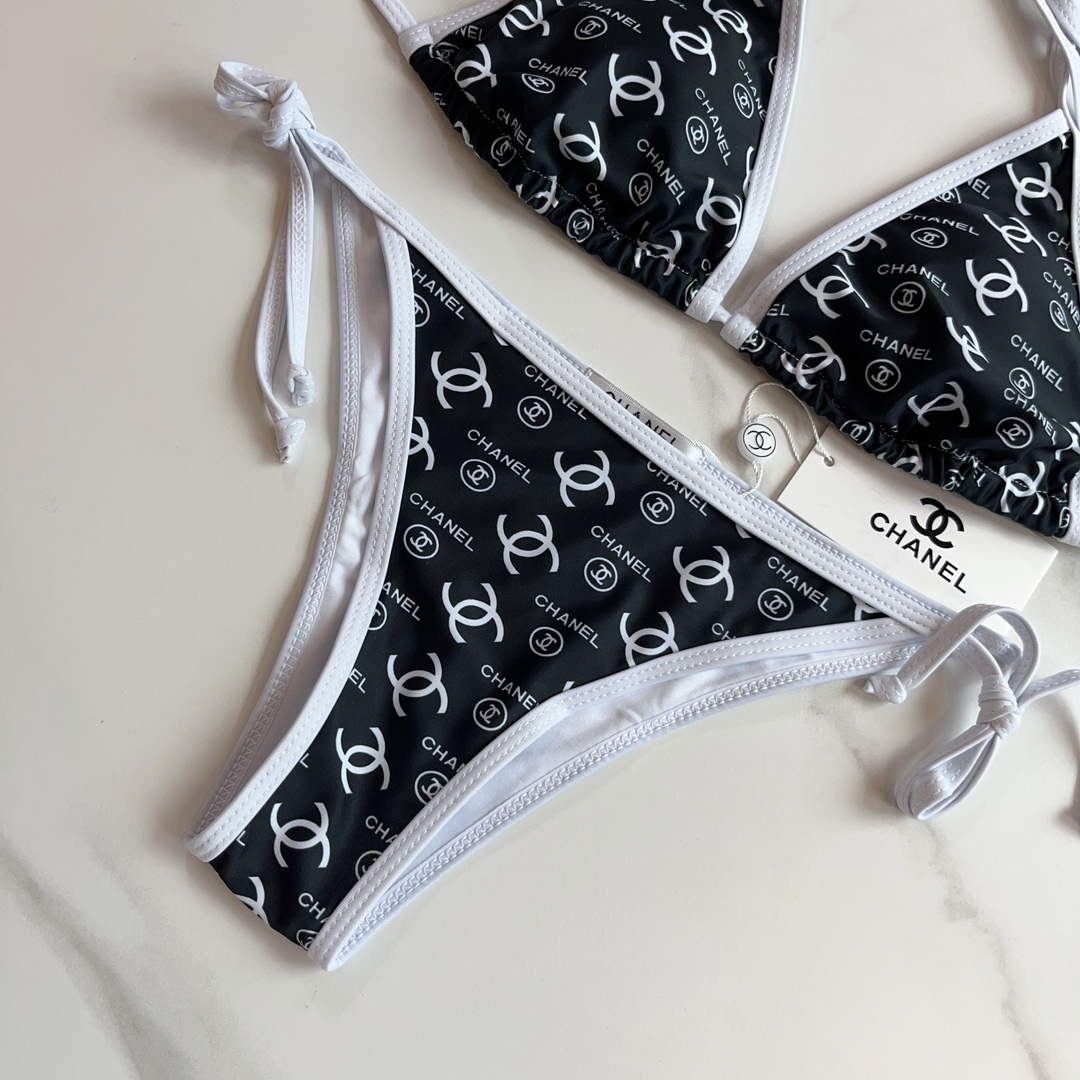 Chanel Women's Fashion Bikini Swimsuit Suit C65240