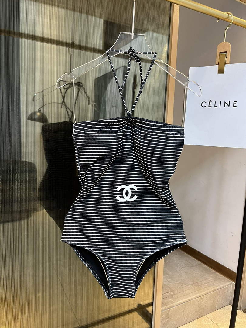 Chanel Women's Fashion Bikini Swimsuit Suit C65242