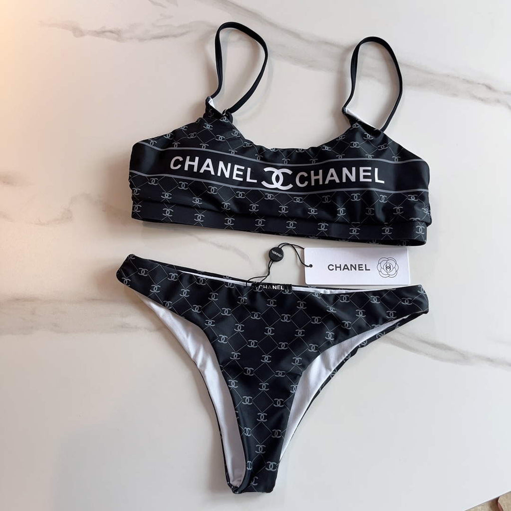 Chanel Women's Fashion Bikini Swimsuit Suit C65253