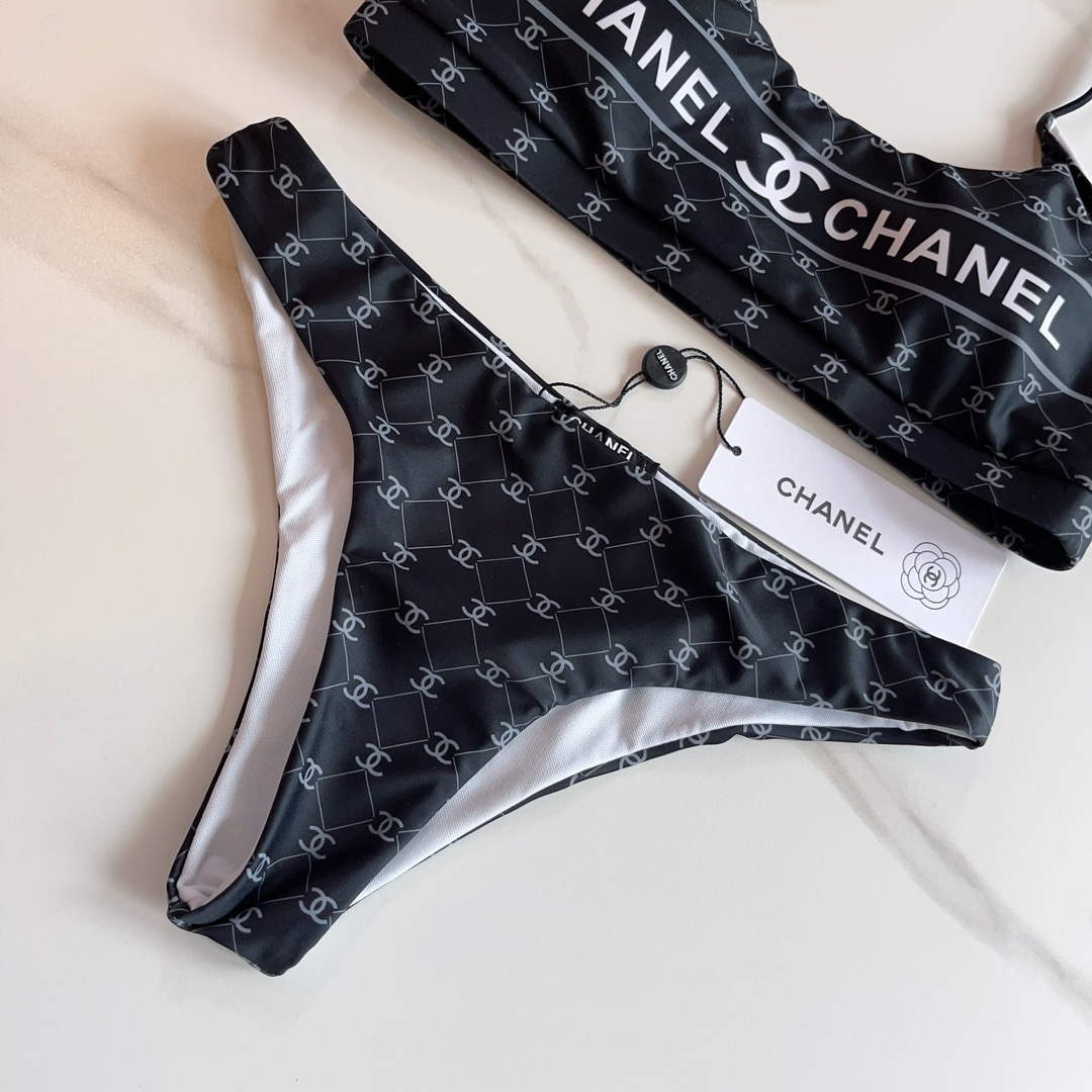 Chanel Women's Fashion Bikini Swimsuit Suit C65253