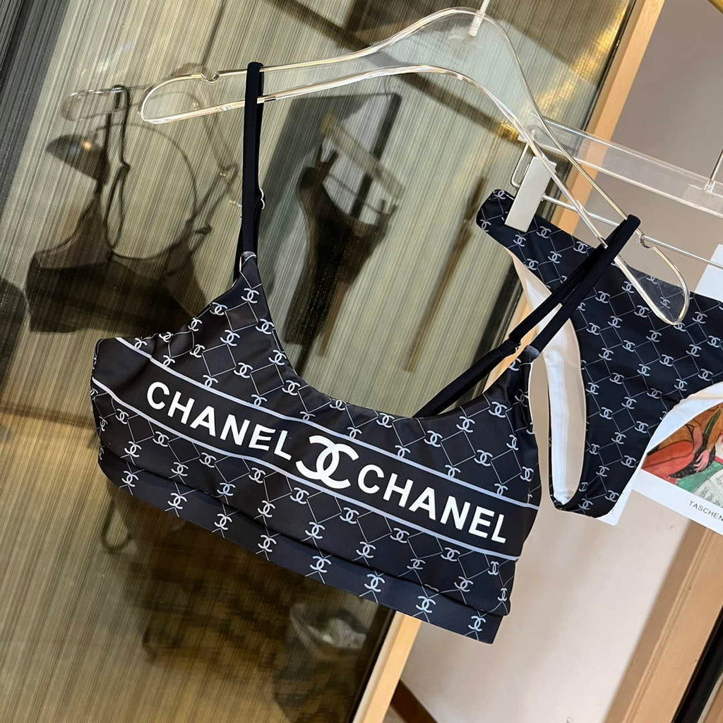 Chanel Women's Fashion Bikini Swimsuit Suit C65253