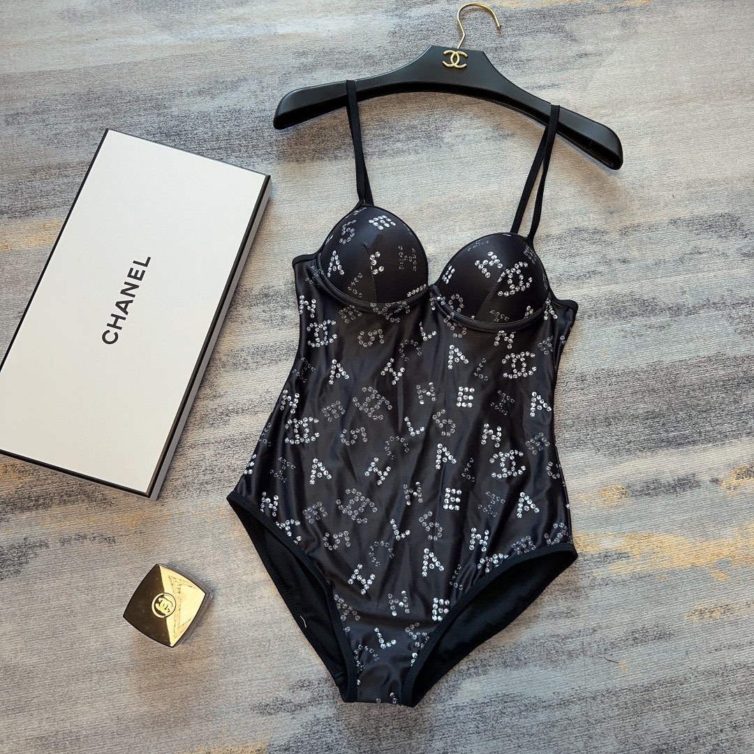 Chanel Women's Fashion Bikini Swimsuit Suit C65254