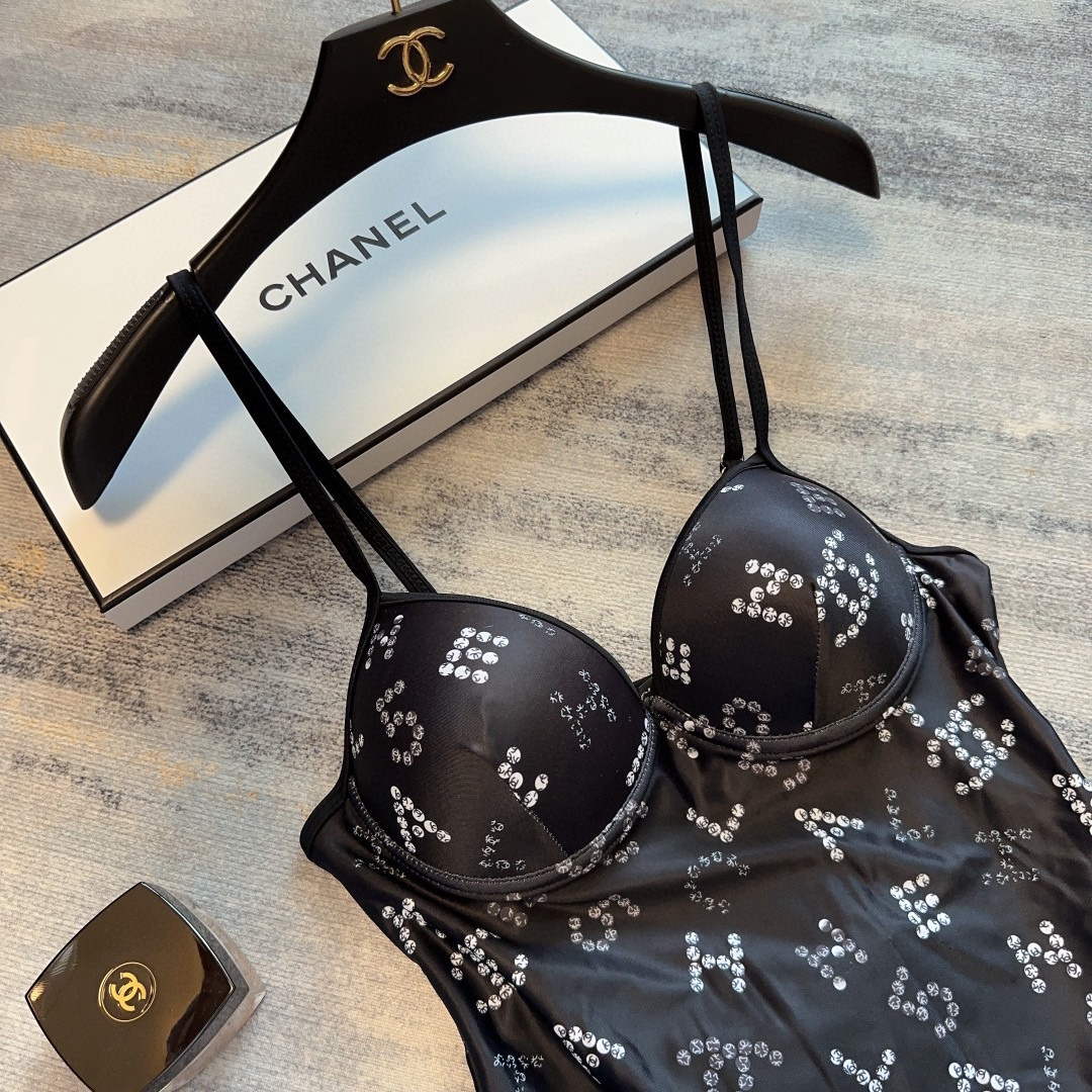 Chanel Women's Fashion Bikini Swimsuit Suit C65254