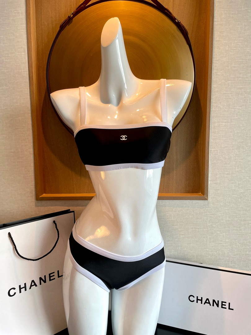 Chanel Women's Fashion Bikini Swimsuit Suit C65255