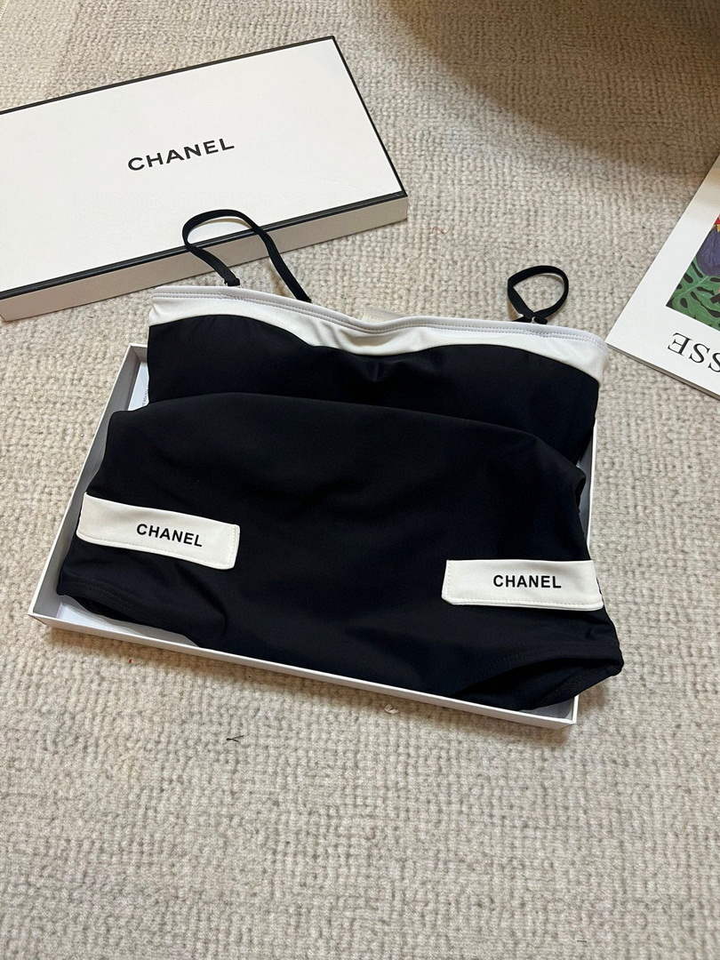 Chanel Women's Fashion Bikini Swimsuit Suit C65260