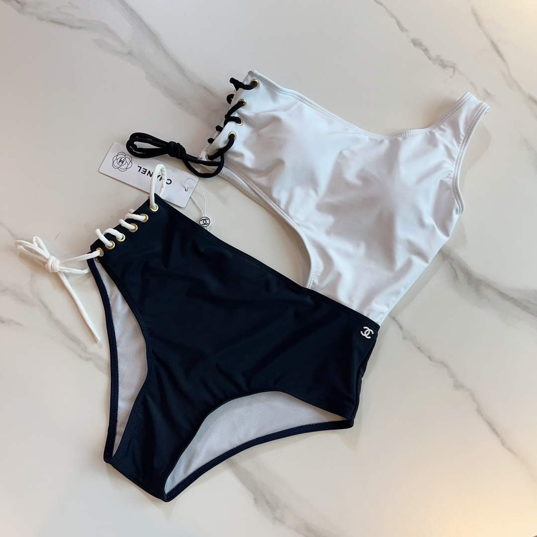 Chanel Women's Fashion Bikini Swimsuit Suit C65263