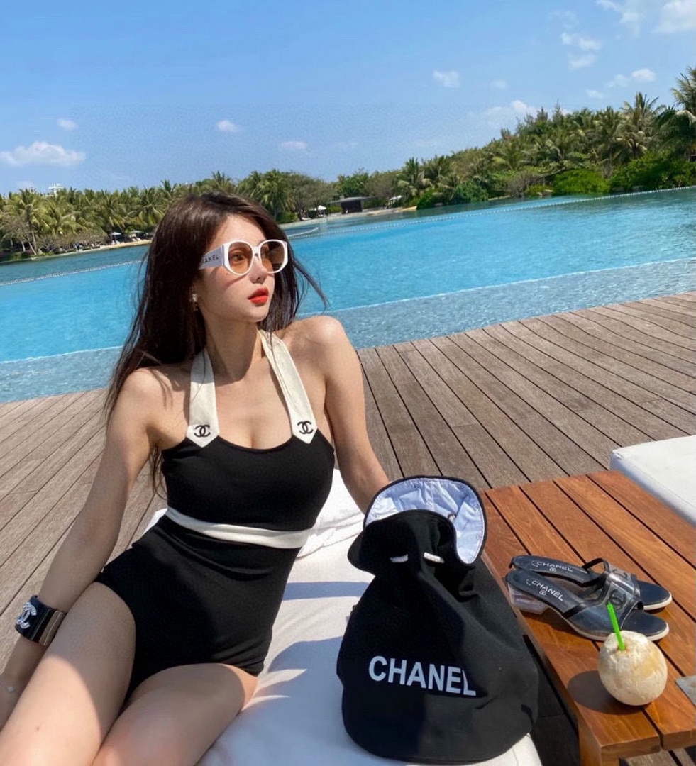 Chanel Women's Fashion Bikini Swimsuit Suit C65264