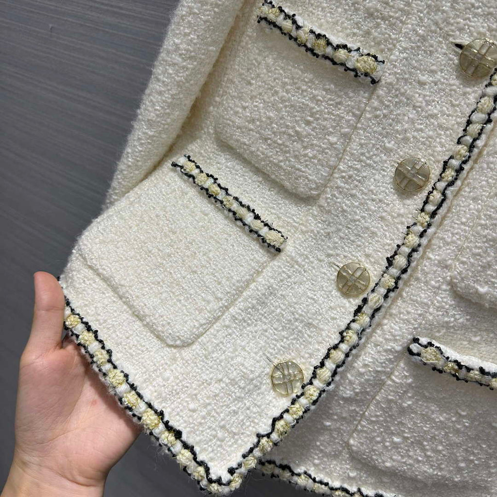 Chanel Women's Fashion Clothing Coat C58821