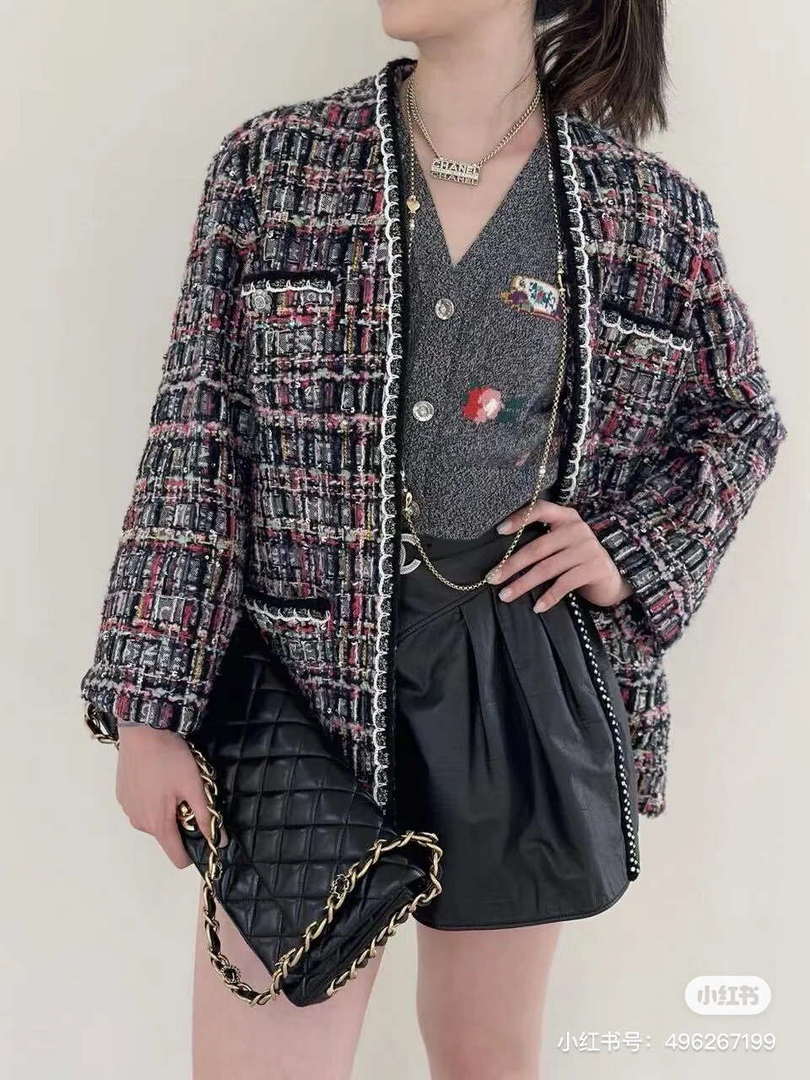 Chanel Women's Fashion Clothing Coat C62190