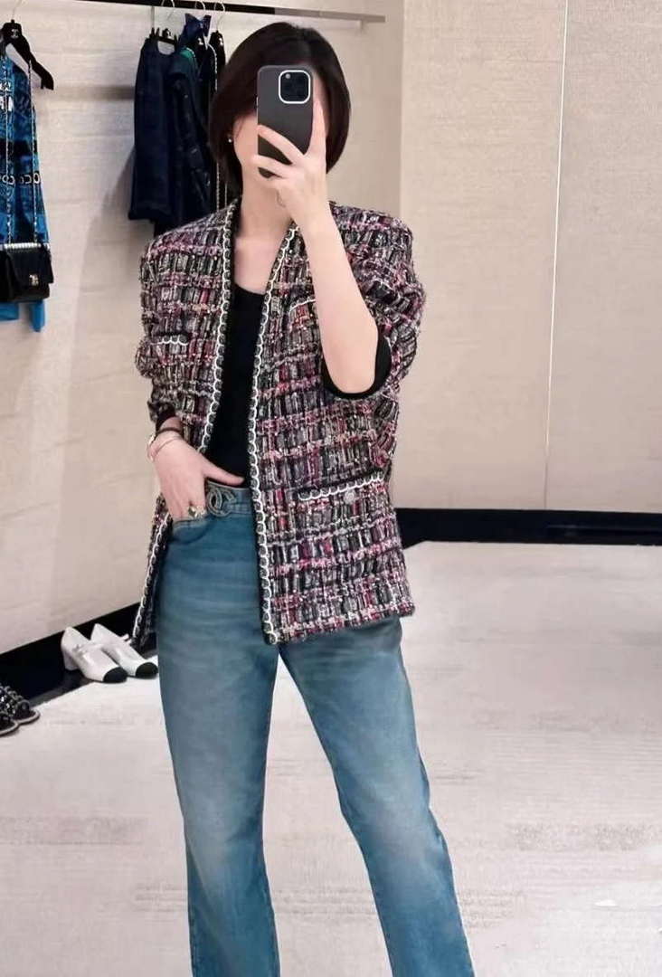 Chanel Women's Fashion Clothing Coat C62190