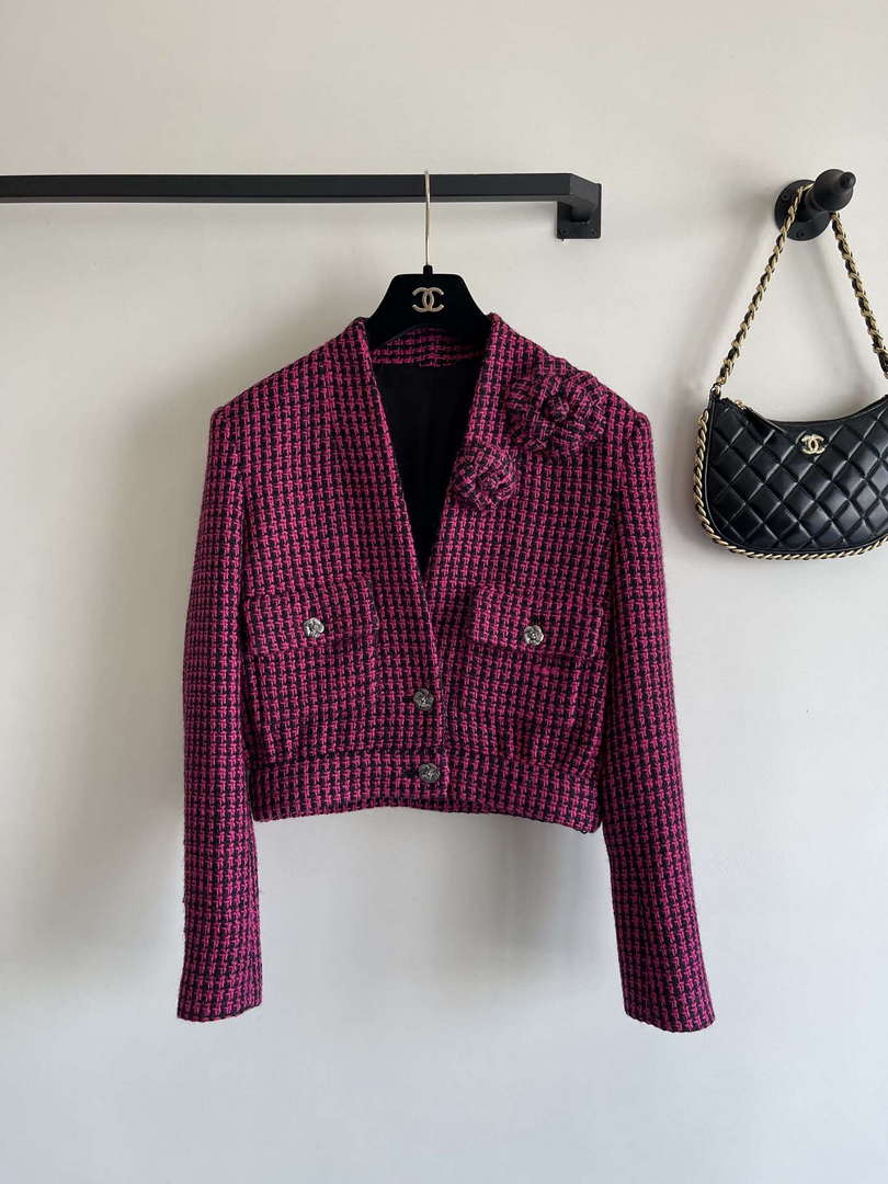 Chanel Women's Fashion Clothing Coat C62195
