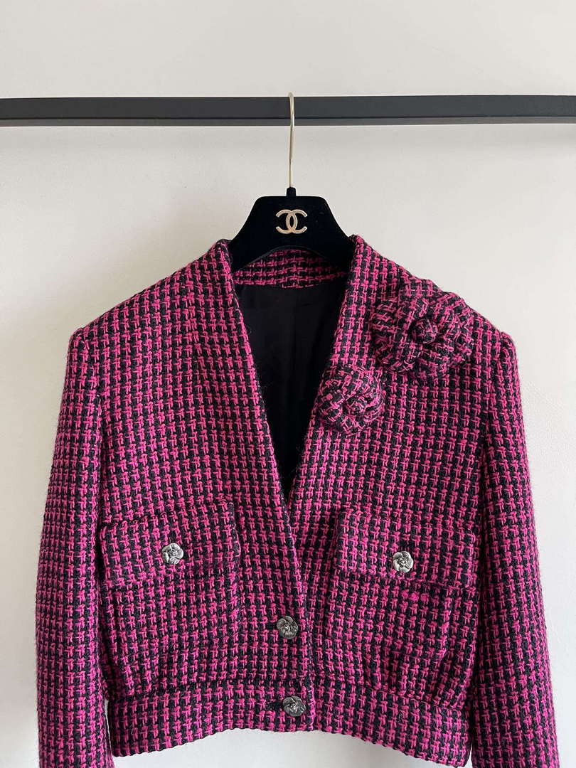Chanel Women's Fashion Clothing Coat C62195
