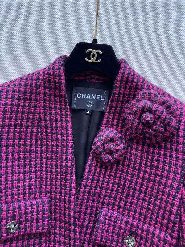 Chanel Women's Fashion Clothing Coat C62195
