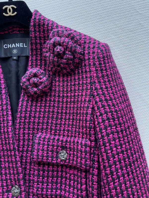 Chanel Women's Fashion Clothing Coat C62195