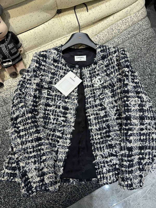 Chanel Women's Fashion Clothing Coat C62197