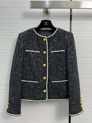 Chanel Women's Fashion Clothing Jacket C58800 - S - View 1
