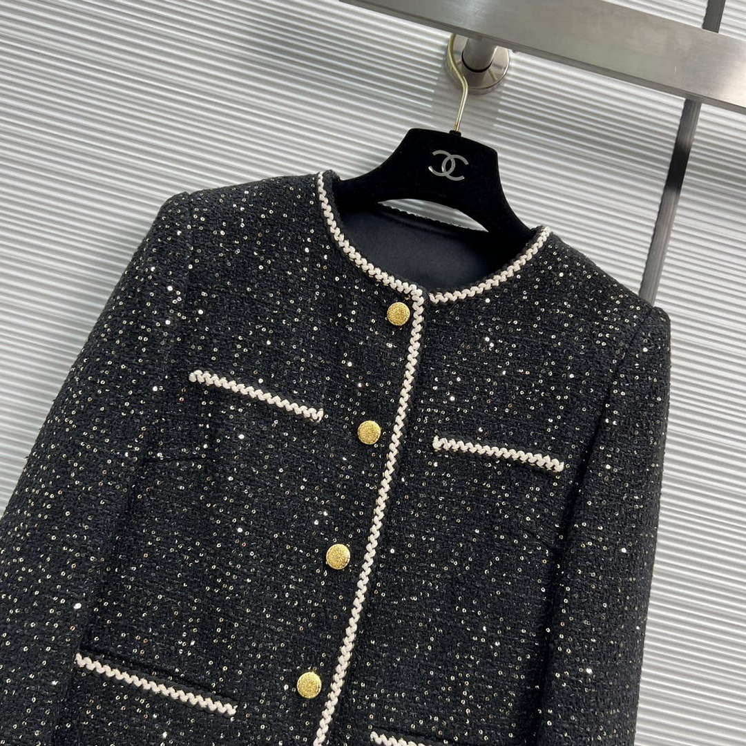 Chanel Women's Fashion Clothing Jacket C58800