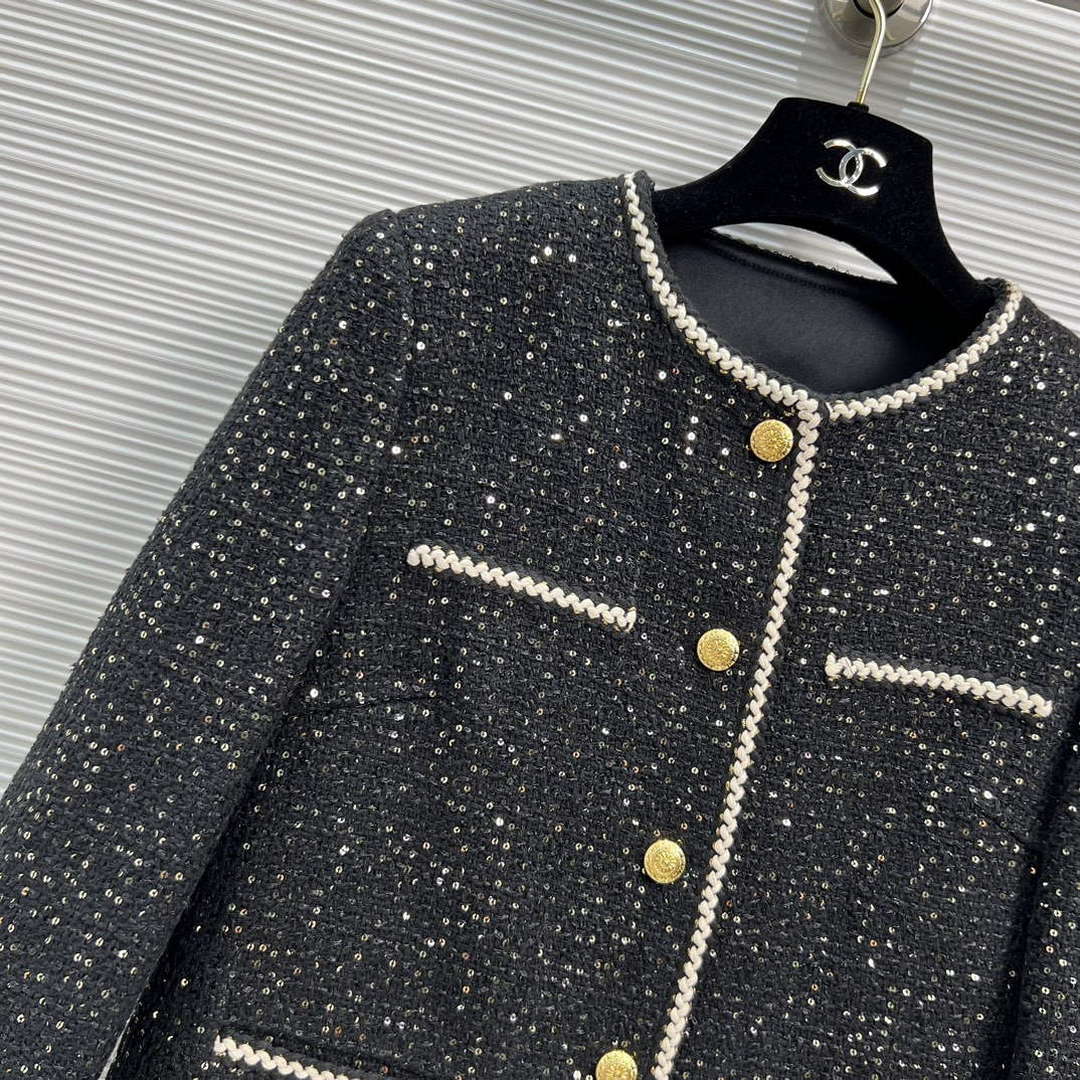 Chanel Women's Fashion Clothing Jacket C58800