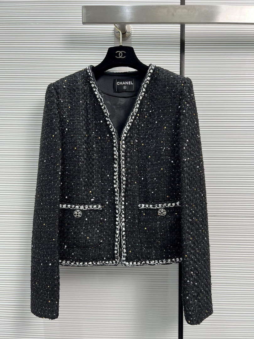 Chanel Women's Fashion Clothing Jacket C58803