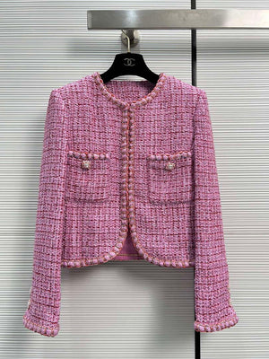 Chanel Women's Fashion Clothing Jacket C58804 - S - View 1