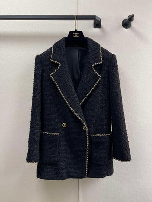 Chanel Women's Fashion Clothing Jacket C58805 - S - View 1