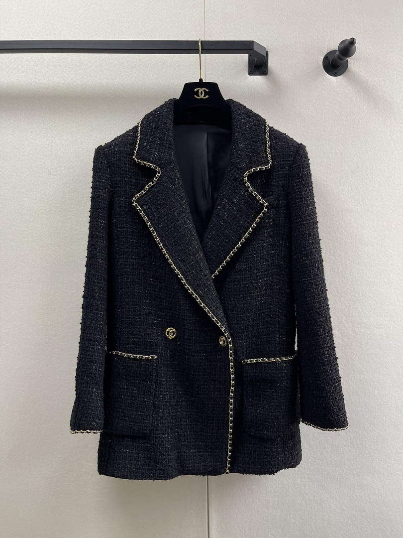 Chanel Women's Fashion Clothing Jacket C58805