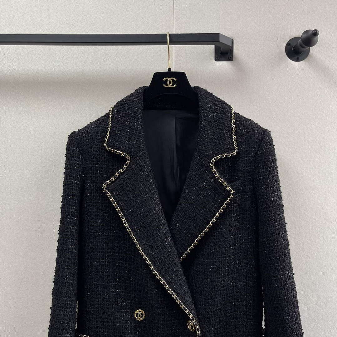 Chanel Women's Fashion Clothing Jacket C58805