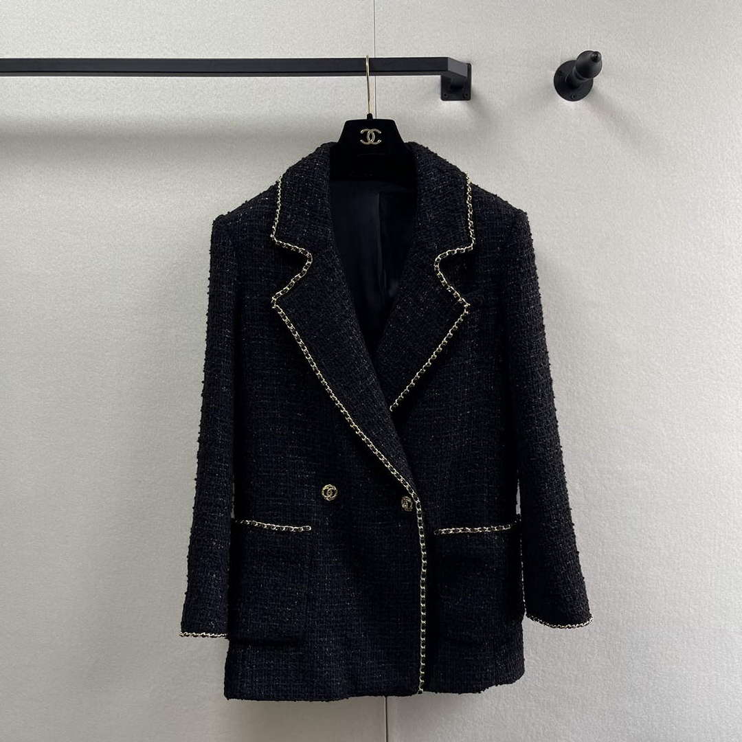 Chanel Women's Fashion Clothing Jacket C58805