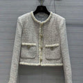 Chanel Women's Fashion Clothing Jacket C58811 - S - View 1