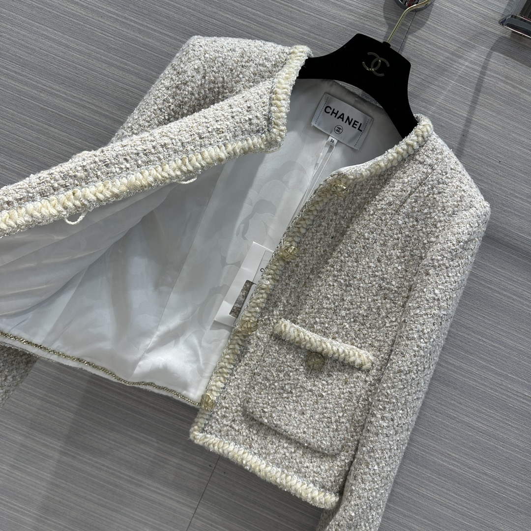 Chanel Women's Fashion Clothing Jacket C58811