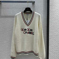 Chanel Women's Fashion Clothing Knitted Sweater C58816 - 34 - View 1