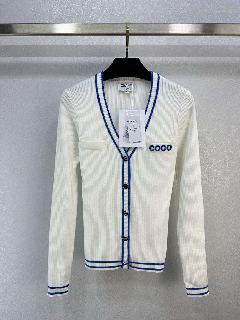 Chanel Women's Fashion Clothing Knitted sweaters C58833