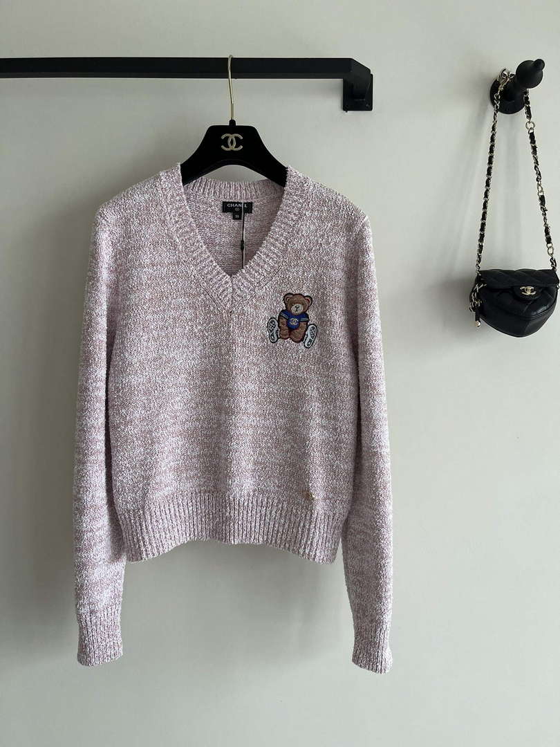 Chanel Women's Fashion Clothing Knitted Sweaters C58835