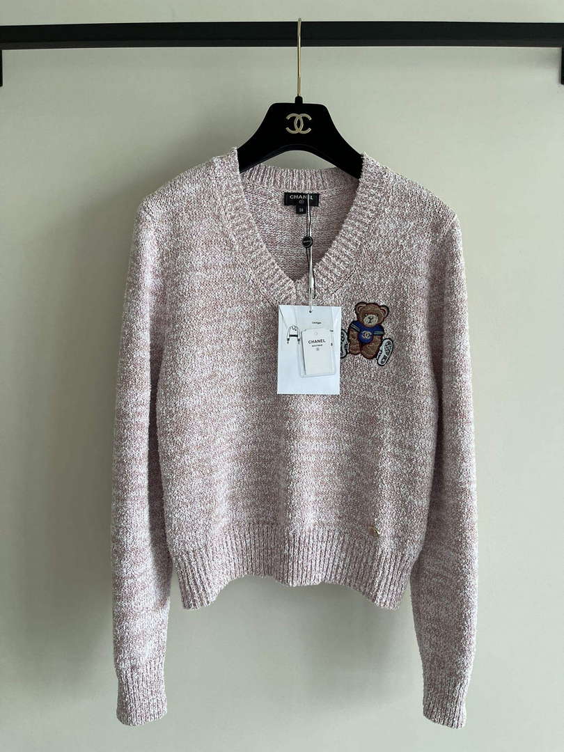 Chanel Women's Fashion Clothing Knitted Sweaters C58835
