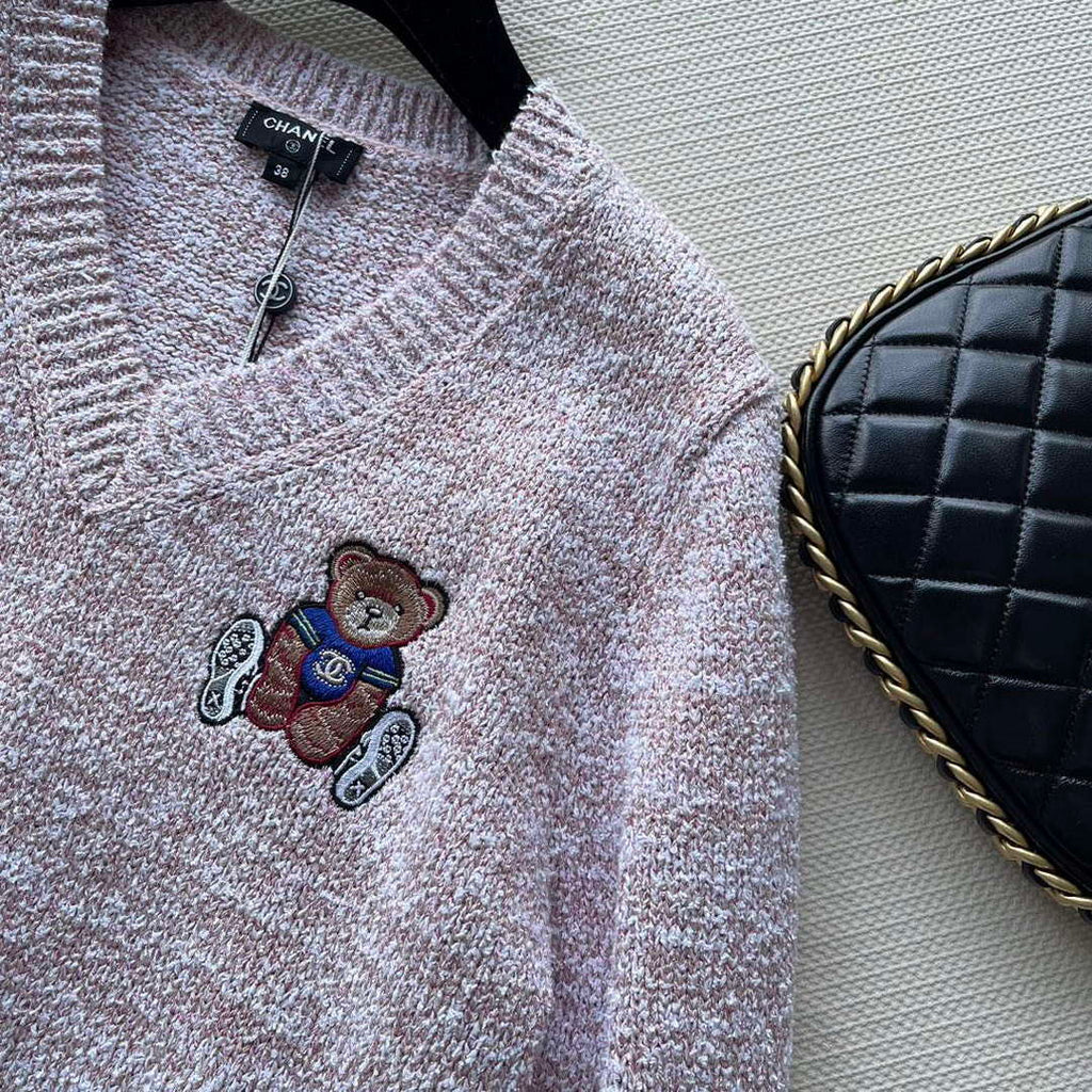 Chanel Women's Fashion Clothing Knitted Sweaters C58835