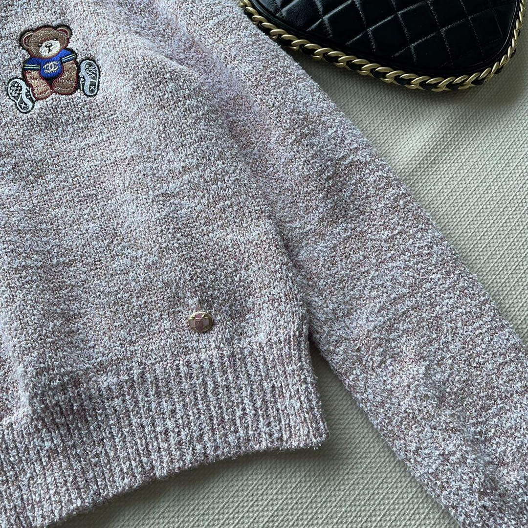 Chanel Women's Fashion Clothing Knitted Sweaters C58835