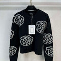 Chanel Women's Fashion Clothing Knitted Sweaters C58837 - S - View 1