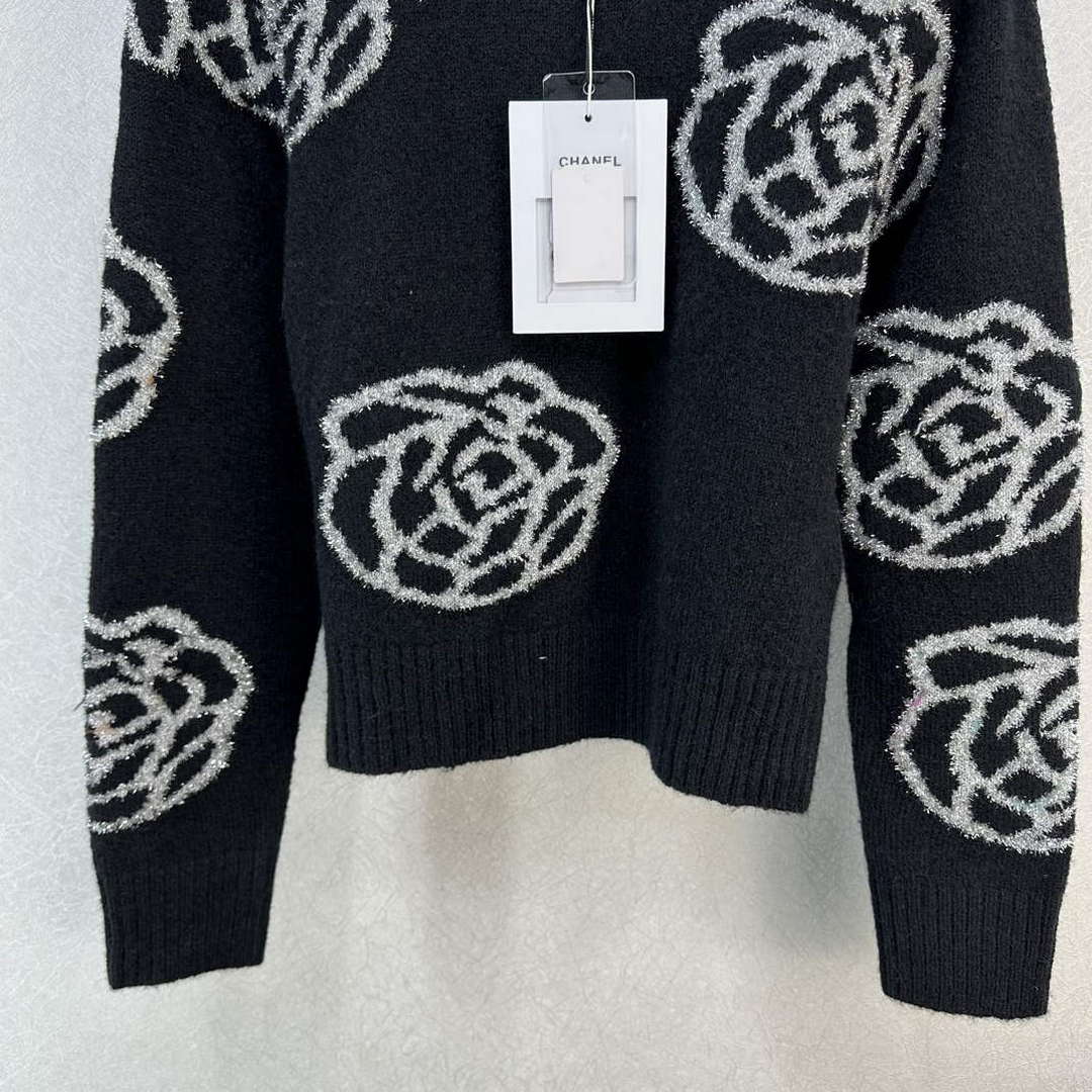 Chanel Women's Fashion Clothing Knitted Sweaters C58837
