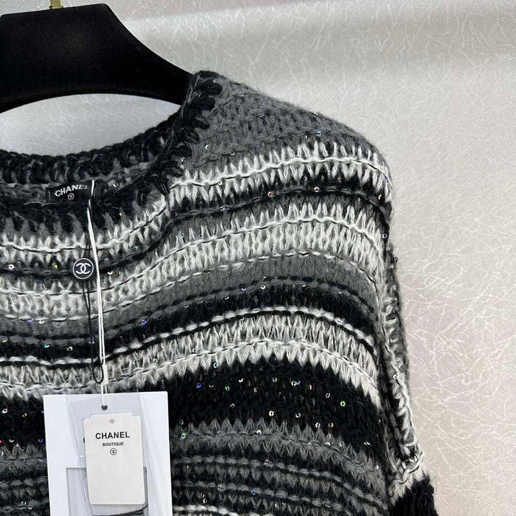 Chanel Women's Fashion Clothing Knitted Sweaters C58838