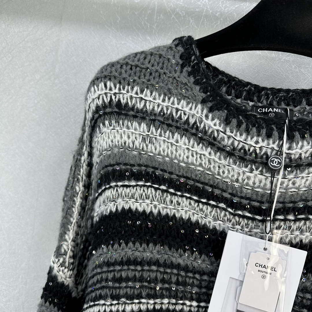 Chanel Women's Fashion Clothing Knitted Sweaters C58838