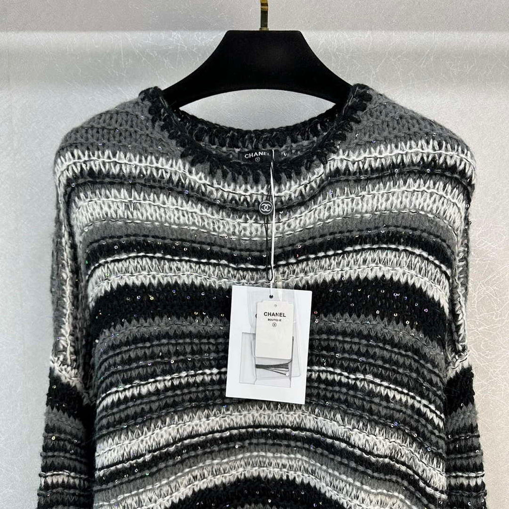 Chanel Women's Fashion Clothing Knitted Sweaters C58838