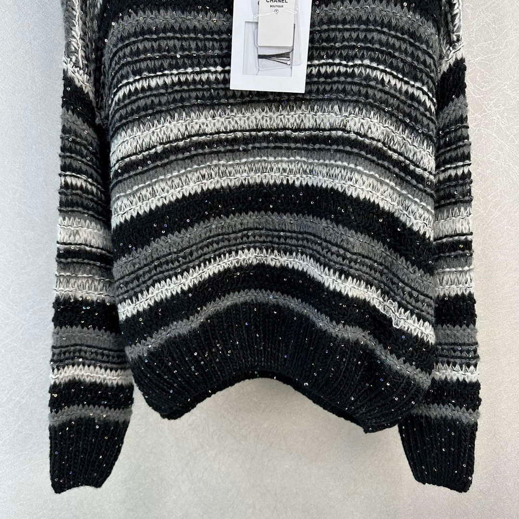 Chanel Women's Fashion Clothing Knitted Sweaters C58838