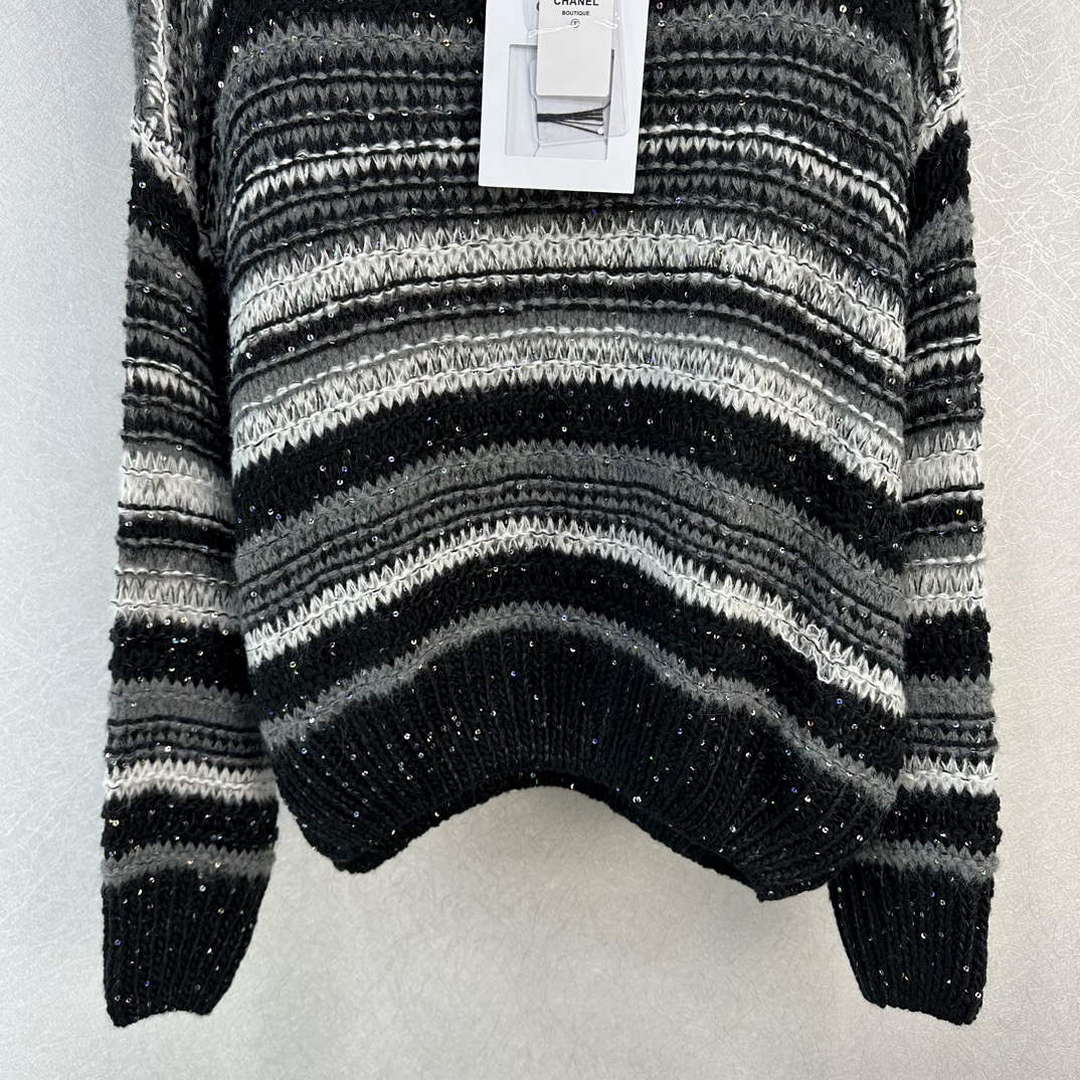 Chanel Women's Fashion Clothing Knitted Sweaters C58838