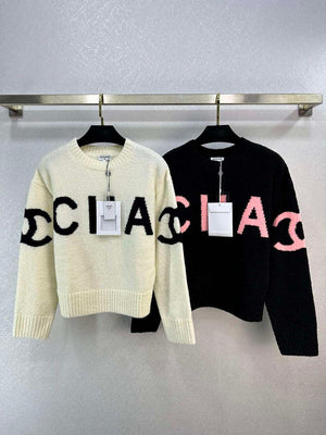 Chanel Women's Fashion Clothing Knitted Sweaters C58839 - S - View 1