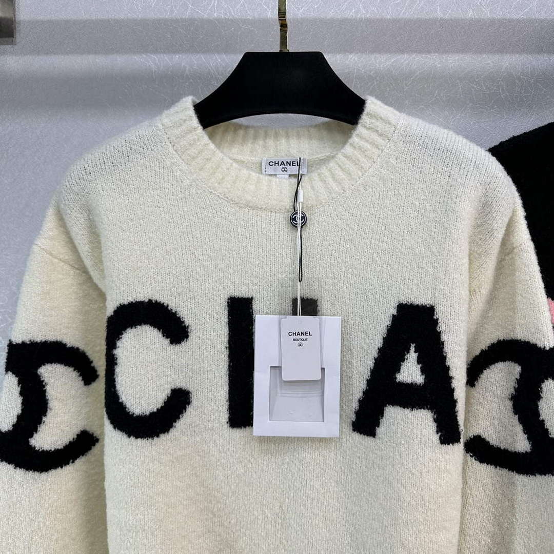 Chanel Women's Fashion Clothing Knitted Sweaters C58839