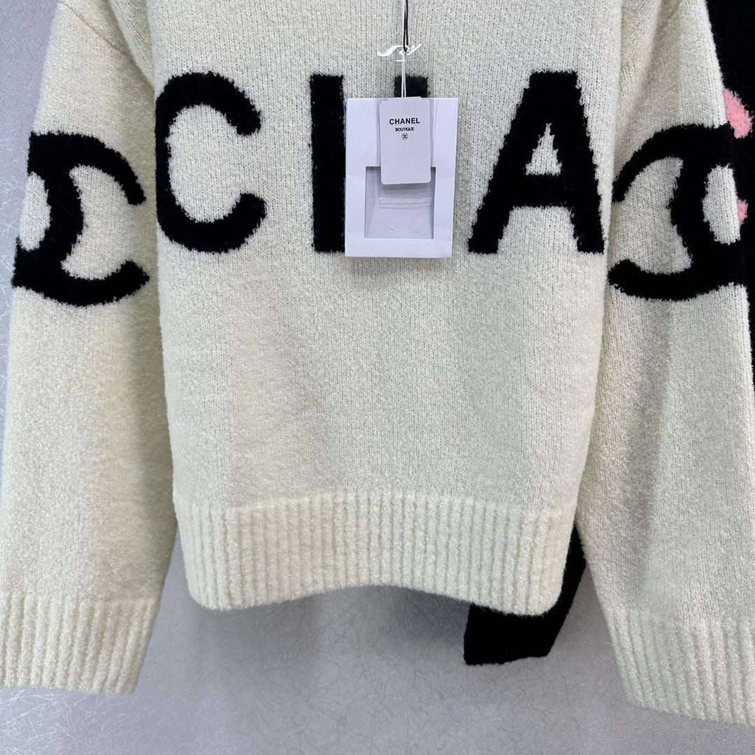 Chanel Women's Fashion Clothing Knitted Sweaters C58839