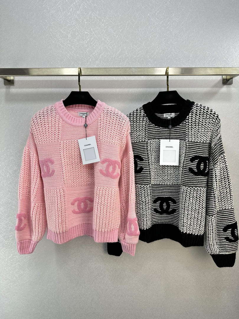 Chanel Women's Fashion Clothing Knitted Sweaters C58840