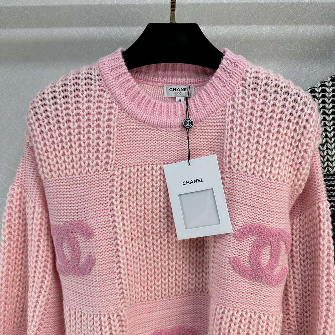 Chanel Women's Fashion Clothing Knitted Sweaters C58840